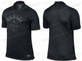 CAMISA DO BRASIL PRETA OFICIAL